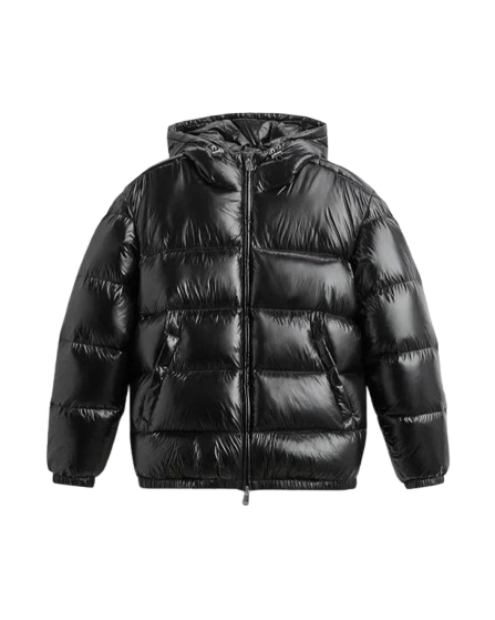Glossy Puffer Jacket