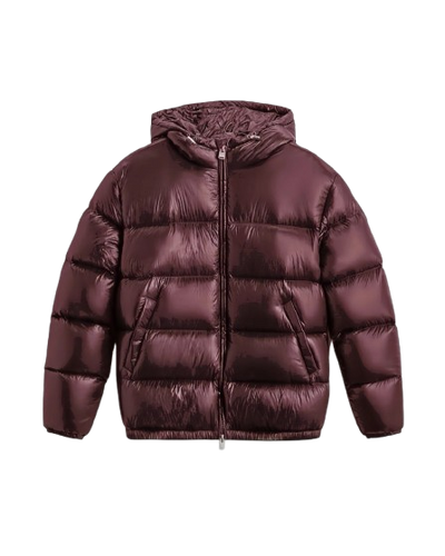 Glossy Puffer Jacket