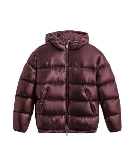 Glossy Puffer Jacket