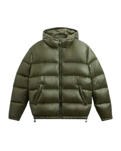 Glossy Puffer Jacket