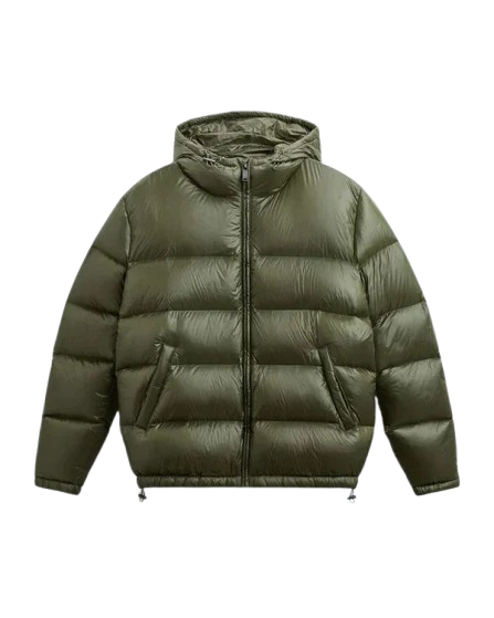 Glossy Puffer Jacket